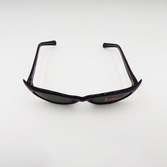 RARE 1950s Vintage Authentic French Sunglasses Winged Cat-Eye Shape Black New main image 9